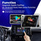 CarMe CarPlay AI Box - Installeer Elke App op je Autoscherm - Youtube & Netflix - Upgrade CarPlay en Android Auto - CarPlay Dongle - Android Auto Dongle - Nieuwste Model 2024 - Zwart