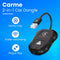 CarMe Luxe 2-in-1 Car Dongle - Draadloos CarPlay & Android Auto - 2024 Model - Zwart