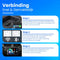 CarMe Luxe 2-in-1 Car Dongle - Draadloos CarPlay & Android Auto - 2024 Model - Zwart