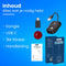 CarMe Luxe 2-in-1 Car Dongle - Draadloos CarPlay & Android Auto - 2024 Model - Zwart