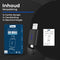 CarMe Mini 2-in-1 Car Dongle - CarPlay Dongle - Android Auto Dongle - Draadloos CarPlay & Android Auto - Zwart