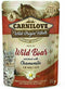 Carnilove Cat Pouch Wild Boar with Chamomile 85 gram - - Katten droogvoer