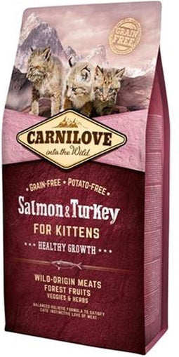 Carnilove Cat Salmon/Turkey Kittens 6 kg