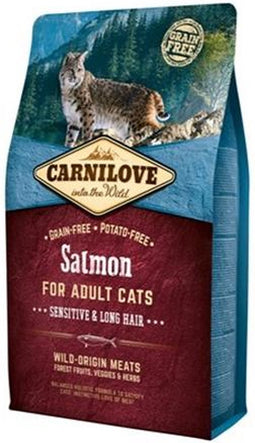 Carnilove Zalm Sensitive & Long Hair 2kg