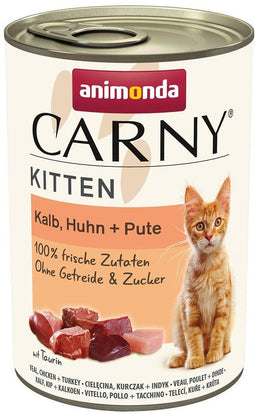 Carny Kitten 12x400g - kalfsvlees, kip & kalkoen