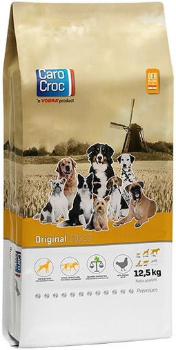 Carocroc Original 23/12 - Hondenbrokken - Vlees en Gevogelte - 12.5 kg