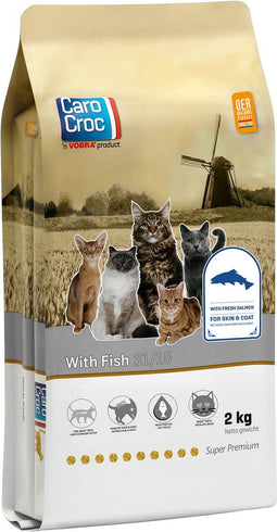 Carocroc - Vis - Kattenvoer - 2 kg