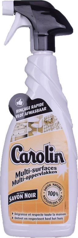 Carolin Spray allesreiniger met zwarte zeep - 650ml