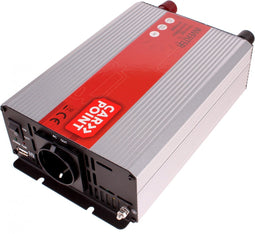 Carpoint Omvormer 12V>230V 1000W accu kabel