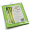 Carré bamboe Groen 25x20 cm 5 stuks