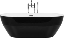 CARRERA - Badkuip - Zwart - 80 x 170 - Acryl