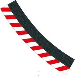 Carrera Buitenslipstroken bocht 3/30°+ eindstukken - racebanen - 1:32