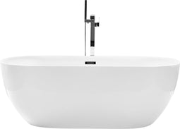 CARRERA II - Badkuip - Wit - 170 x 80 cm - Acryl