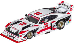 Carrera, miniatuur auto Ford Capri Zakspeed Turbo No2 Diecast, Wit