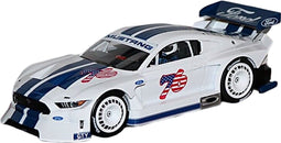 Carrera, miniatuur auto Ford Mustang GTY Nr.76 DieCast 1/32, Wit / Blauw