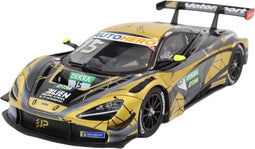 Carrera, miniatuur auto McLaren 720S GT3 DTM JP-Motorsport 1/32, Zwart / Geel