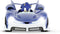 Carrera RC Auto Team Sonic Racing - Sonic - Performance Version - 2,4GHz RC Model Kant en Klaar