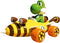 Carrera RC Mario Kart - Bumble V - Yoshi 2,4GHz RC Model Kant en Klaar