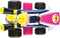 Carrera RC Mario Kart - Mini RC - Peach - Auto 2,4GHz RC Model Kant en Klaar