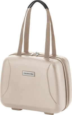 CarryOn Skyhopper Beautycase | Make-up Koffer | Luxe Toilettas Dames | Met cijferslot | Maat: 33,5 x 28 x 18 | Champagne