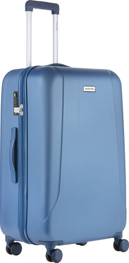 CarryOn Skyhopper Grote Reiskoffer 78cm - Koffer 85 Ltr met TSA-slot en OKOBAN - Blauw