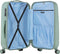 CarryOn Skyhopper Handbagage en Beautycase - 55cm TSA Trolley en Make-up koffer - Olijf