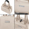 CarryOn Skyhopper Handbagage en Beautycase - 55cm TSA Trolley en Make-up koffer - Champagne