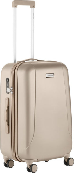 CarryOn Skyhopper Middenmaat Koffer 65Ltr - Reiskoffer 68.5cm met Expander - Champagne