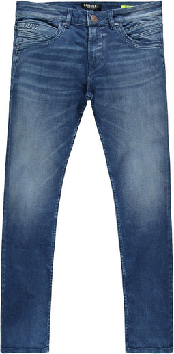 Cars Jeans Heren Jeans Henlow Regular - Kleur: 70Ties Blue - Maat: 30/34