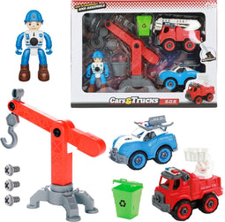 Cars & Trucks Cars & Trucks Speelset Hupldiensten Met Accesoires