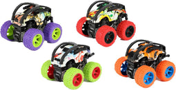 Cars & Trucks Frictie Monster Truck Flip Over