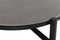Carson koffietafel zwart dia. 126xH 38 cm