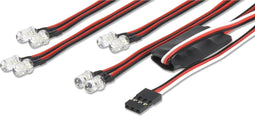 Carson Modellsport Verlichtingsset Rood, Wit 4.4 - 6 V 500906240