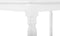 CARY - Eettafel - Wit - 90 x 180 cm - MDF
