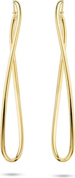 Casa Jewelry Oorringen Giro - Zilver - Goud Verguld