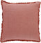Casa Vivante Berkeley Sierkussen - L45 x B45 cm - Organisch Katoen - Rood