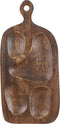Casa Vivante Broda Tapasplank - L29 x B60 cm - Mangohout - Donkerbruin