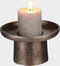 Casa Vivante Dakota Kandelaar - H10 x Ø17 cm - Aluminium - Antiek Koper