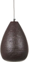 Casa Vivante porano hanglamp donkerbruin maat: 33 x 24cm - DONKERBRUIN