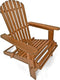 Casaria Adirondack Tuinstoel 1 Stuks - Acacia Hout - Inklapbaar