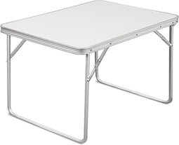 Casaria - Aluminium Inklapbare Tuintafel - Campingtafel - 80x60x68 cm