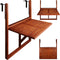 Casaria Balkontafel - FSC®-Gecertificeerd Acaciahout Hangend – Bruin
