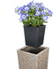 Casaria Bloempotten - Polyrattan Set van 3 Stuks - Crème