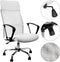 Casaria Bureaustoel met mesh wit
