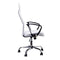 Casaria Bureaustoel met mesh wit