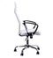 Casaria Bureaustoel met mesh wit