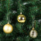 Casaria Kerstballen 66 er Set - Mat Glanzend Ø 3/6 cm Goud