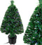 CASARIA Mini Kerstboom - 65x35cm Kunststof Verlichting - Multicolor