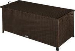 Casaria Opbergkist – Weerbestendig 122x56x61cm 420L - Bruin