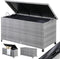 Casaria Opbergkist – Weerbestendig 122x56x61cm 420L - Grijs